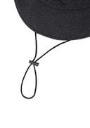 Uni Logo Stitch Padded Bucket Hat - Dark Gray