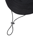 Uni Logo Stitch Padded Bucket Hat - Dark Grey