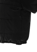 Women's Short Sleeve Grid Down Jacket - Black