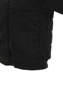 Women's Boucle Padded Sweater Cardigan - Black