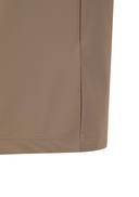 Men's Solid Short Sleeve Collar T-Shirt - Beige