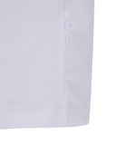 Men's Solid Short Sleeve Collar T-Shirt - White