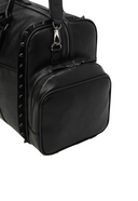 Uni Vintage Stud Boston Bag - Black