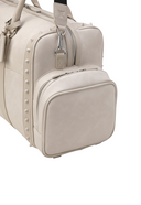 Uni Vintage Stud Boston Bag - Ivory