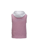 ANEW GOLF Women's Hoodie Knit Zip-Up Vest - Pink