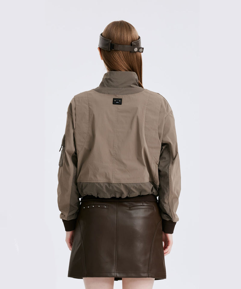 Women's MA-1 Jacket - Light Brown