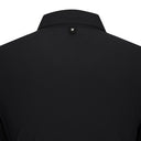 ANEW Golf Women's Woven Mixed Collar L/TS - Black