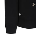 ANEW Golf Men's Logo Pattern Wind Block Pullover - Black