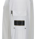 ANEW Golf Men's Preformance Wind Block Hybrid Pullover - Light Grey