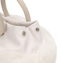 ANEW Golf Circle Curly Tote Bag - Ivory