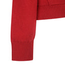 ANEW Golf Women's Big Collar Half Zip-UP Pullover - Red