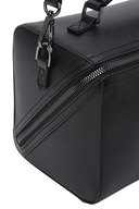 Women's Diamond Square Color Tote Bag - Black