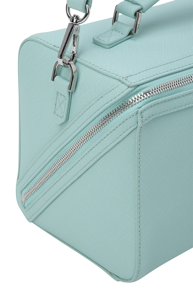 Women's Diamond Square Color Tote Bag - Mint