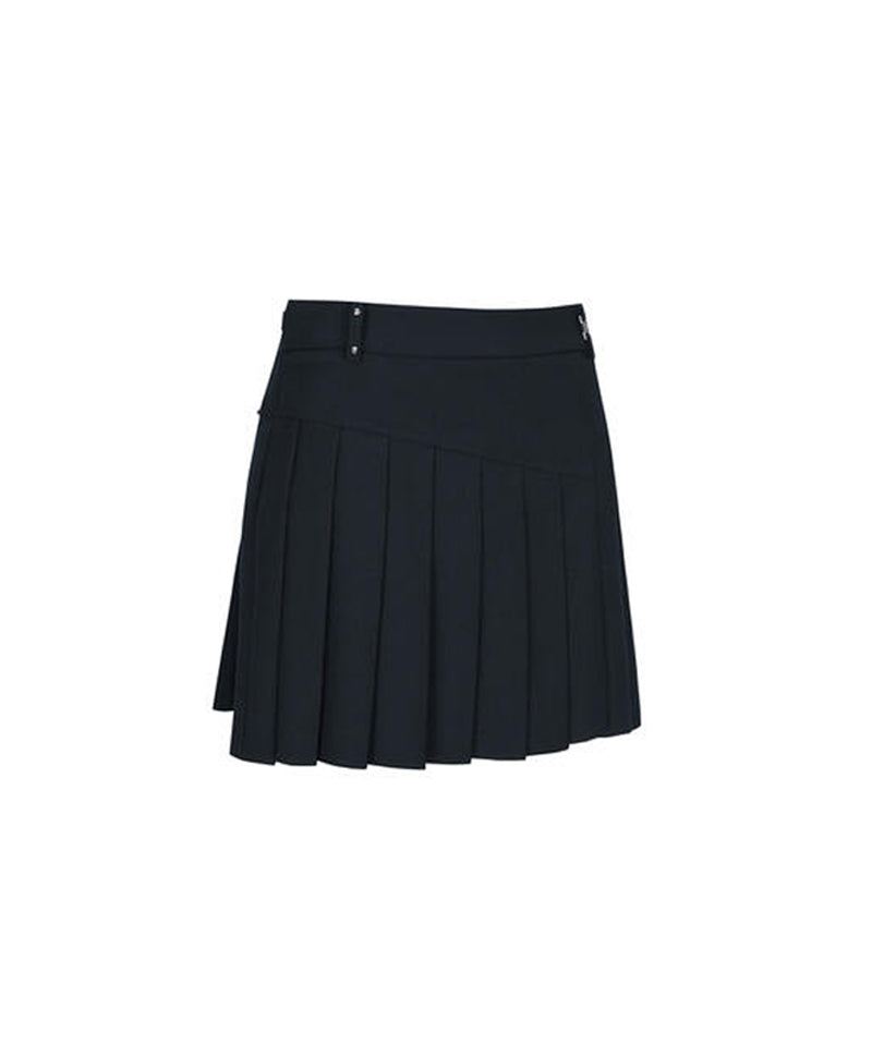 Women's Half Pleats Points SQ - Dark Navy