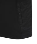 ANEW GOLF Men's SM Half Zip Short T-Shirt - Black