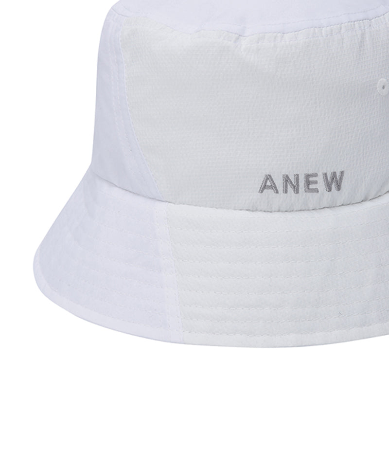 Unisex Blocking Hat - White