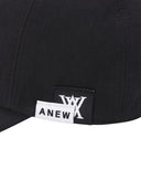 Unisex Applique Cap - Black