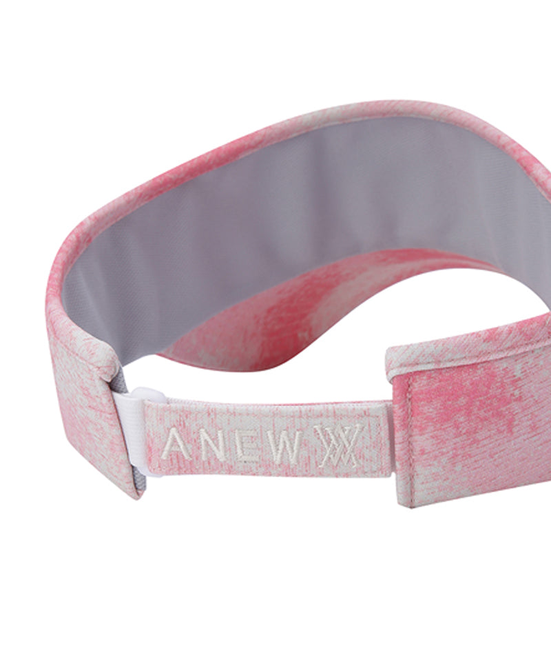 Unisex Color Pattern Visor - Pink