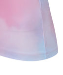 Women's Gradient DTP Mock Neck S/TS - Pink