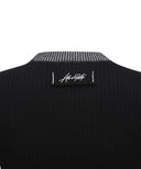 Women's Handle Chain Embroidery Pullover - Black