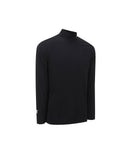 Men's Mock Neck Cooling Baselayer - Black