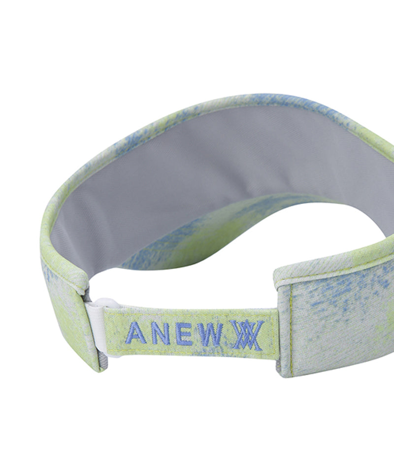Unisex Color Pattern Visor - Lime