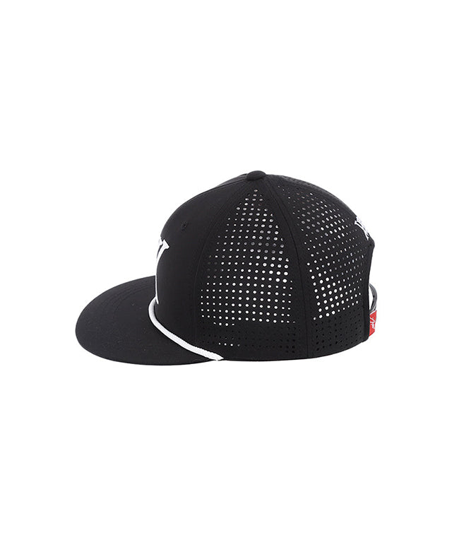 Wave Camo Punching Snapback - 6 Colors