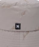 Unisex Embroidery Pattern Hat - Beige
