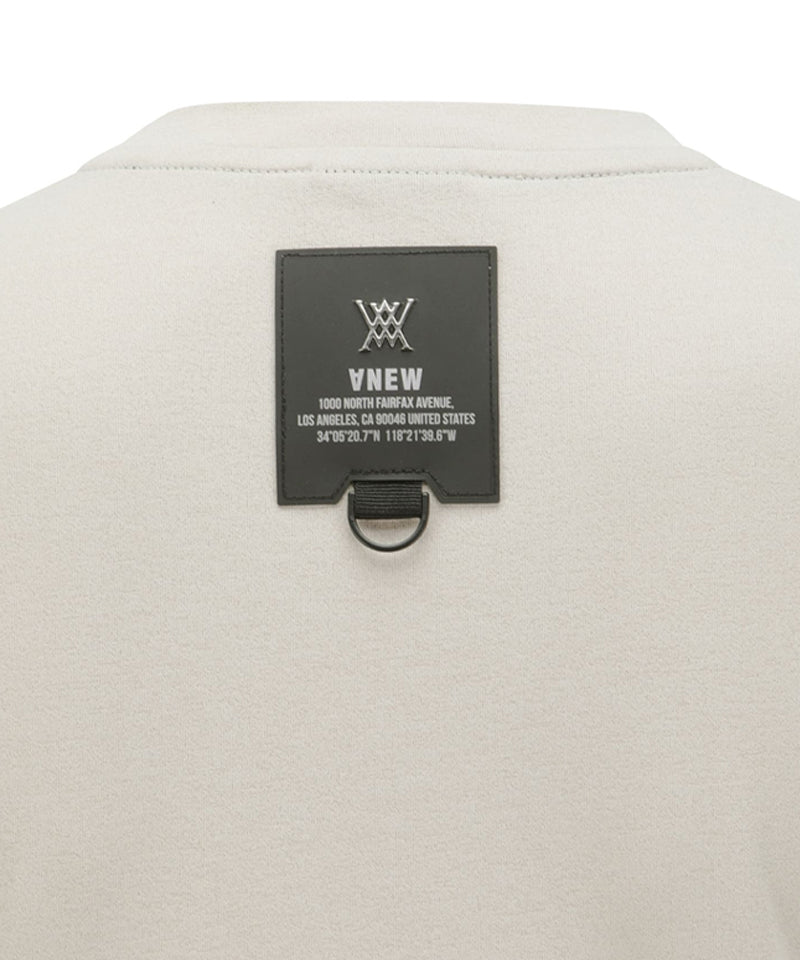 ANEW Golf Women's SM Essential Round Short  T-Shirt - Light Beige
