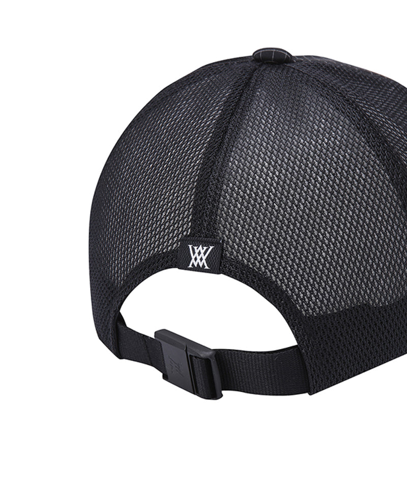 Men's Rip Mesh Cap - Black
