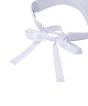 Women's Stripe Visor - White