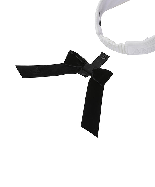 Volume Logo Winter Visor Women's- White