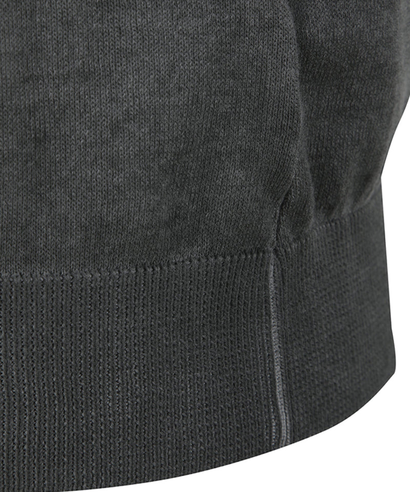 ANEW GOLF Knit Round - Neck T-Shirts - Black