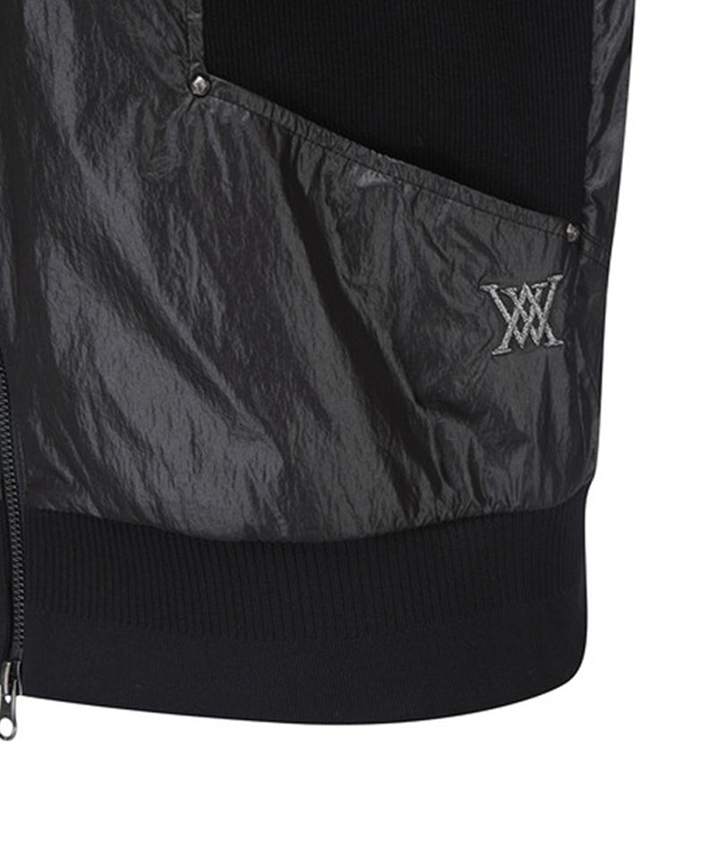 Women's Incision Coloring Point Jacket - Black
