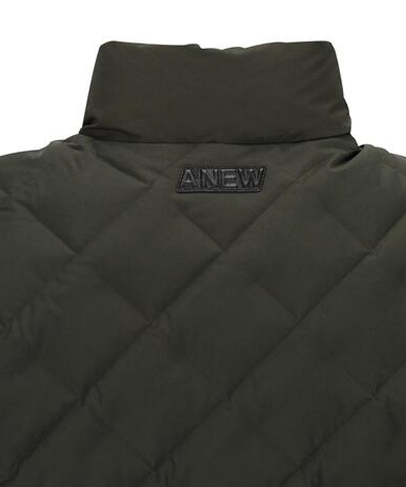 ANEW GOLF Women's Square Tube Down Set-Up Vest - Khaki