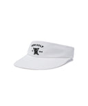Unisex Wide Visor - White