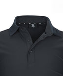 Men's Collared Logo Embo L/TS - D/Gray
