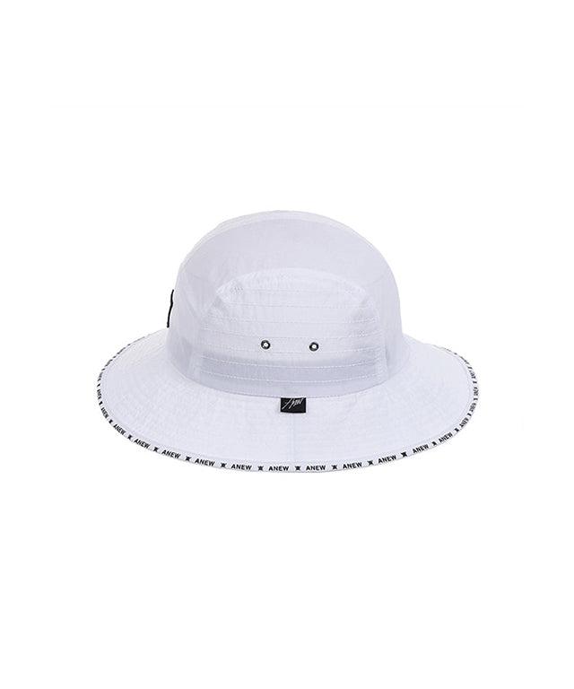 Men's Visor Logo Point Nylon Bucket Hat - 2 Colors