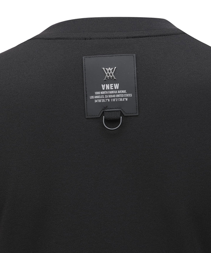 ANEW Golf Women's SM Essential Round Short  T-Shirt - Black