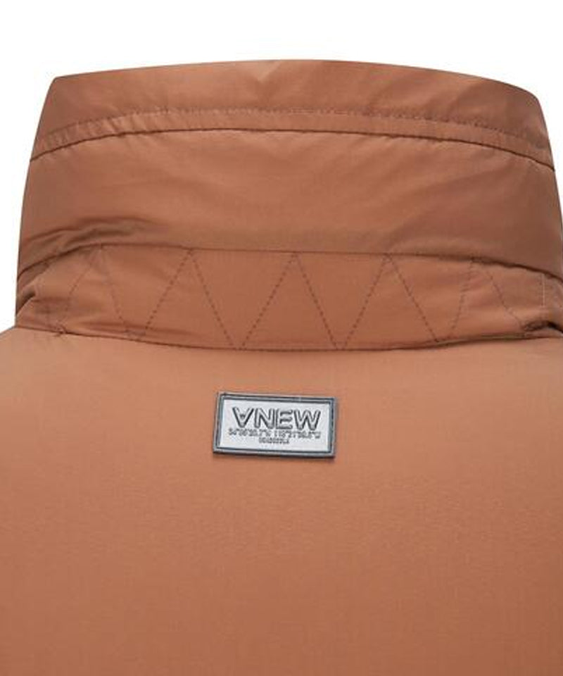 ANEW Golf Women's Sleeve Detachable Down Jacket - Camel