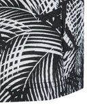 ANEW GOLF Men's SM Tropical Pattern Short T-Shirt - Black