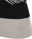 ANEW Golf Women's SM Logo Pattern Knit Vest - Black