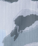 Anew Golf Men's SM Mock Neck Pattern Base Layer - Light Blue