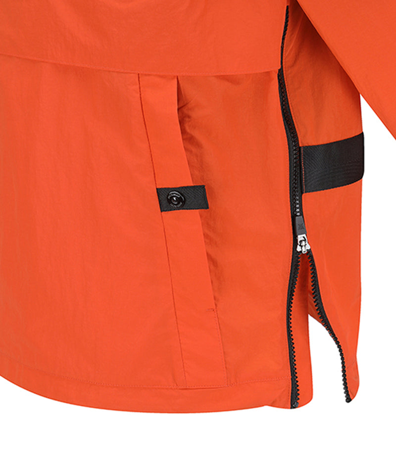 Men's Ribstop Point Anorak Jacket - Orange