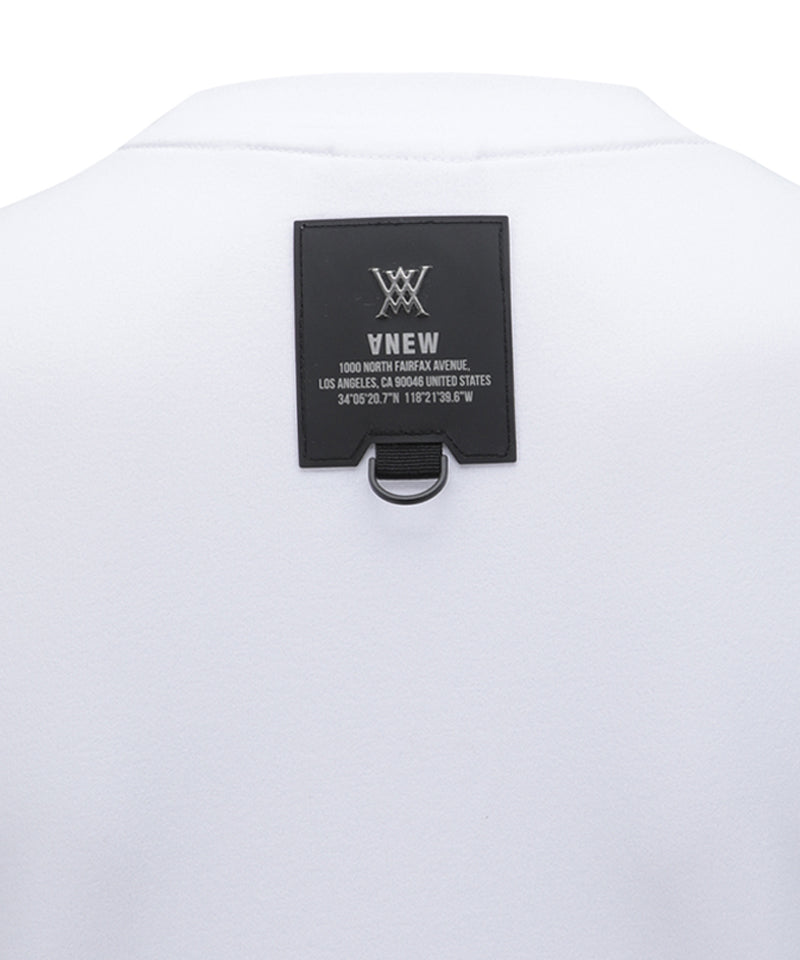 ANEW Golf Women's SM Essential Round Short  T-Shirt - White