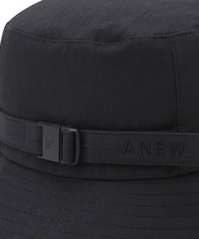 ANEW GOLFバケットハット 黒 ANEW Golf Uni Incision Bucket Hat - Black – Anew Golf USA