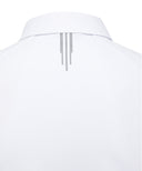 ANEW GOLF Men's SM Black Finish Jacquard Short T-Shirt - White