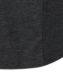 ANEW GOLF Men's SM Black Finish Short T-Shirt - Melange Gray