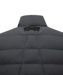ANEW GOLF Men's Zipper Point Down Vest - Dark Gray