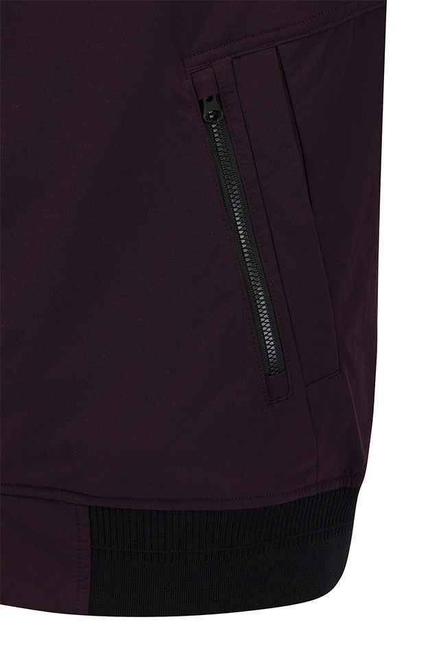 Men's FA Signature MA-1 Jacket - Burgundy